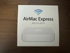 ■□史上最高峰□■Apple AirMac Express Base Station A1392 MC414J/A 802.11n プロケーブル PRO CABLE◎取説・元箱あり☆