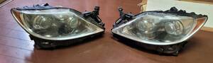 LEXUS LS460 DBA-USF40フロントヘッドライトセット 電球付きLEXUS LS460 HEADLIGHT SET RIGHT AND LEFT SET WITH BULB no#20