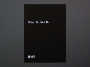 【カタログのみ】KEF Kube 12b 10b 8b 英語版 検 Subwoofer スピーカー アクティブサブウーファー ホームシアター
