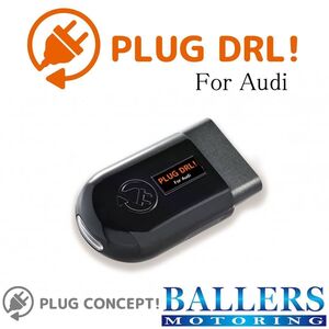 PLUG DRL! アウディ A4/S4/RS4 8K 8W デイライト コーディング 差し込むだけで設定完了！ ポジションランプ ライト 欧州仕様！ AUDI 日本製