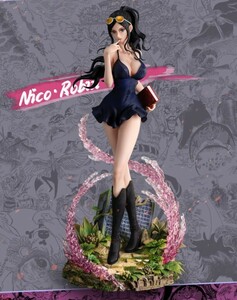 【国内即日無料発送】オフ可 ワンピース ガレージキットフィギュア ニコロビン HunterFan studio 1/6