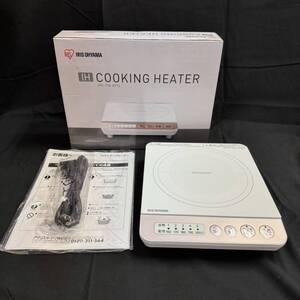 24品/A046330-1/TT3000/B021-139/　IRIS OHYAMA　IH COOKING HEATER　IH コンロ　IHK-T36-WPG　2018年製　箱付き