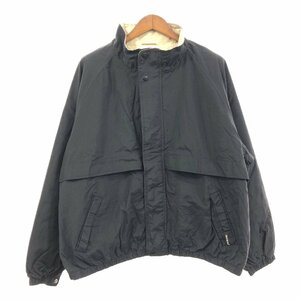 Dickies ディッキーズ ナイロン ウィンドブレーカー ジャケット 大きいサイズ ワーク ブラック (メンズ 2XL) Q1268