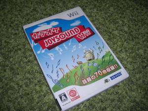 ★任天堂Ｗii　カラオケ　JOYSOUND Wii ★