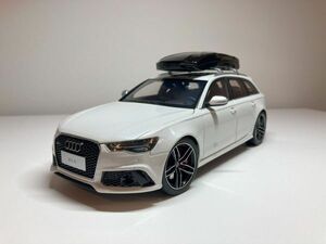 【新品・1台限り】AUDI RS6 アバント 4G C7　後期　 ホワイト　白