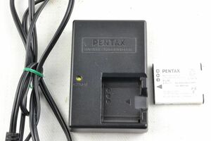 ★実用品★PENTAX ペンタックス BATTERY CHARGER D-BC92 D-LI92★♯14769