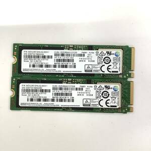 K60517151 SAMSUNG NVMe 512GB SSD 2点【中古動作品】