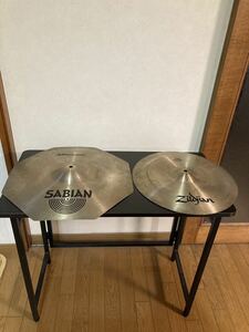 【割れあり】SABIAN, Zildjian シンバル 計2枚セット【ジャンク】 