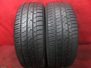 タイヤ 2本 225/55R18 トーヨー トランパス TRANPATH MPZ 2021年 バリ バリ山 溝アリ 送料無料★14198T