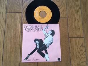 ★EP ダリル・ホールとジョン・オーツ DARYL HALL&JOHN OATES ホール・アンド・オーツ ①　※7inch シングル 7インチ 昭和レトロ