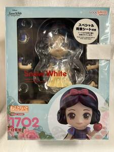 新品 未開封 ねんどろいど 1702 白雪姫 ディズニー スノーホワイト 背景シート付き