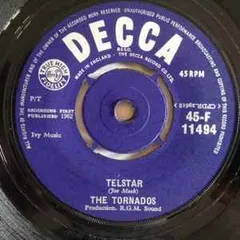 英7" Tornados Telstar 45F11494 Decca /00080