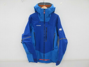 MAMMUT ノードワンドプロハードシェルフーデッドジャケット ブルー 1010-28050 登山 035365012