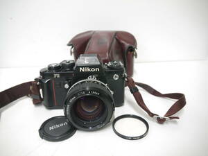 751 Nikon F3 1342206 NIKKOR 55mm 1:1.2 ニコン アイレベル フィルムカメラ MFカメラ ニコンF3