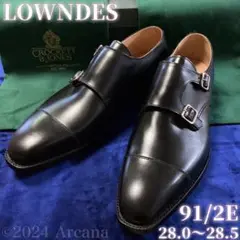 新品✴︎CROCKETT&JONES✴︎LOWNDES✴︎ラウンズ✴︎91/2E✴︎英国製