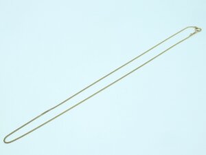 【1円スタート】 K18 刻印 ネックレス チェーン 全長約 41cm 総重量約2.47g 12-A035X/1/60P