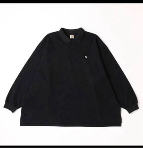 【美品】22AW SEE SEE BIG LS POLO ポロシャツ 長袖 シャツ