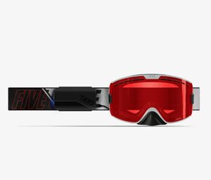 509　スノー用 電熱ゴーグル KINGPIN IGNITE GOGGLE (RACING RED) 曇らない ヒートゴーグル