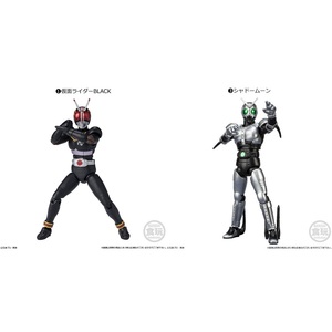 〓▼ BANDAI 掌動-XX 仮面ライダー 【 #1 仮面ライダーBLACK 】 / SHODO-O 仮面ライダー 【 #3 シャドームーン 】 2種セット バンダイ