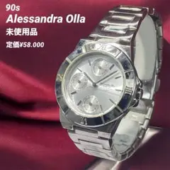 未使用 Alessandra Olla FIRENZE 純正SSベルト 腕時計