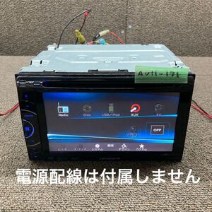 AV11-171 激安 カーステレオ CARROZZERIA PIONEER FH-780DVD NETM083215 CD DVD プレーヤー 本体のみ 簡易動作確認済み 中古現状品