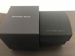 未使用 リシャールミル ウォッチ ケース RICHARD MILLE ブラック 黒 ノベルティ インテリア トラベルケース