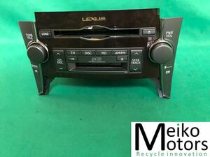 MP155 中古 レクサス LEXUS USF40 LS460 純正 PIONEER DVDチェンジャー 86120-50E90 オーディオ デッキ 木目調 ウッド 動作保証