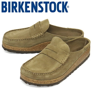 BIRKENSTOCK (ビルケンシュトック) 1025003 NAPLES ネープルス スエードレザーハーフクロッグ TAUPE レギュラー幅 BI306 43-約28.0cm