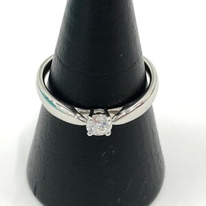 Tiffany&Co. ティファニー リング Pt950刻印 73990122 Do.20ct 3.4g 11号 鑑定書・箱付き【CLAS3021】