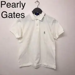 Pearly Gates パーリーゲイツ ポロシャツ Tシャツ ゴルフウェア 白