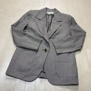 4036☆ Guy Laroche ギラロッシュ トップス テーラードジャケット ビジネス レディース 38 グレー