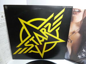 デビュー・アルバム LP★　STARZ スターズ　★　巨星　★ECS-80641 /ジャック・ダグラス/ロック・ステディ・プロダクション/解説 渋谷陽一