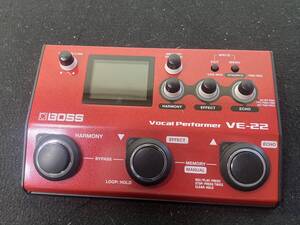 ジャンク BOSS VE-22 ボーカル エフェクター ボス