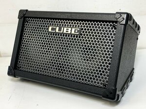 Roland CUBE Street＜動作確認済み＞※ACアダプター欠品 ローランド パフォーマンス用アンプ ギターアンプ ブラック CUBE-STA ※引取り可□