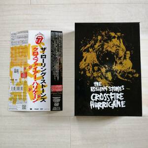 The Rolling Stones C③国内盤 DVD クロスファイヤーハリケーン Tシャツ 付 ・帯付 美品 グッズ ロックバンド ローリングストーンズ