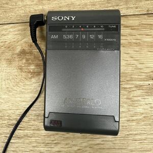 SONY ソニー AMステレオラジオ ICR-AX21 現状品【管3320S】