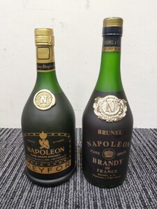 【NAPOLEON MEYFOR/BRUNEL NAPOLEON/ナポレオン/ブランデー/古酒/未開封/700ml/2本セット/浦R】