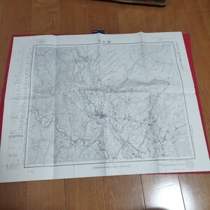 富士宮 昭和34年発行 昭和27年測図 静岡県富士宮市 古地図 1/万 大日本帝国陸地測量部 国土地理院 古書和書PF1 