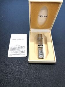 GIVENCHY ジバンシー ガスライター　GV-3500 シルバー　 喫煙具　箱付き　綺麗です！