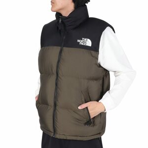 TNF THE NORTH FACE NUPTSE VEST NT ND92338 size XL 新品 国内正規品 ノースフェイス ヌプシベスト ダウンベスト ニュートープ カーキ