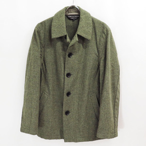 1998 COMME des GARCONS HOMME PLUS INSIDE OUT WOOL JACKET コムデギャルソン オム プリュス インサイドアウト ウール ジャケット 縮絨