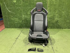 Y管理75883 H20 RX-8 タイプRS SE3P 後期】現状品★ハーフレザー マツダ純正 RECARO 運転席 ドライバー シート セミバケット★