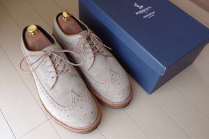 nonnative×REGAL DWELLER SHOES WING TIP COW SUEDE WITH GORE-TEX 2L BY REGAL ロンハーマン