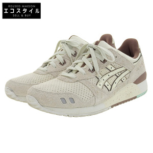 新品同様 asics アシックス × Nice Kicks GEL-LYTE 3 OG Spumoni シューズ メンズ アイボリー 26.5cm 1201A460