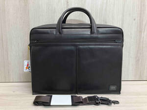 ★タグ付き★ PORTER ポーター AMAZE アメイズ 2WAY BRIEFCASE ブリーフケース ブラック 黒