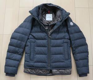 MONCLER モンクレール TIERCE ティエルス レイヤード ウールダウンジャケット サイズ0 並行輸入品 キルティングライナー付 LEON掲載モデル