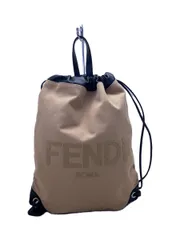 FENDI リュック キャンバス キャメル 7VZ057