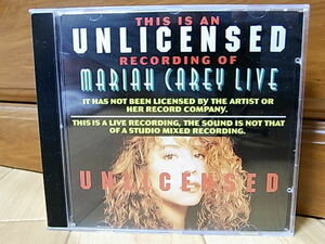 [291]THIS IS AN UNLICENSED MARIAH CAREY LIVE[希少盤/マライアキャリー/SW127]