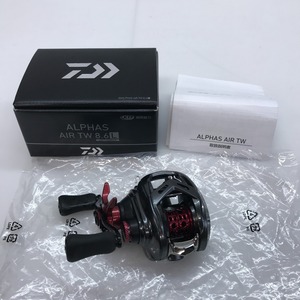 05w06562★1円~ 【釣り用品】 DAIWA ダイワ ベイトリール ALPHAS AIR TW 8.6L 動作確認済み リール 中古品