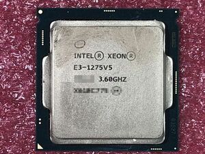 #1224 Intel Xeon E3-1275 v5 SR2LK/SR2CT (3.60GHz/ 8MB/ LGA1151) 保証付 #02